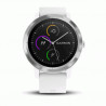 RELOJ GARMIN VIVOACTIVE 3 Silicona Blanca Acero Inoxidable