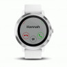 RELOJ GARMIN VIVOACTIVE 3 Silicona Blanca Acero Inoxidable