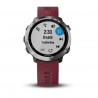 RELOJ GARMIN MULTIDEPORTE FORERUNNER 645 MUSIC CORREA GRANATE