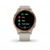 RELOJ GARMIN VENU MUSIC Light Sand/Rose Gold