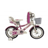 Bicicleta infantil Umit 12" Diana rosa blanco