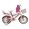 Bicicleta infantil Umit 14" Diana rosa blanco