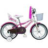 Bicicleta infantil Umit 16" Diana rosa blanco